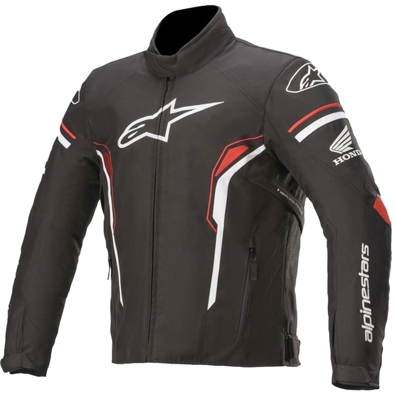Chaqueta de moto Alpinestars T-SP-1 Waterproof Honda Negra, Roja y Blanca