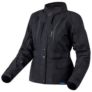 Chaqueta de moto Ozone Sahara para mujer Negro