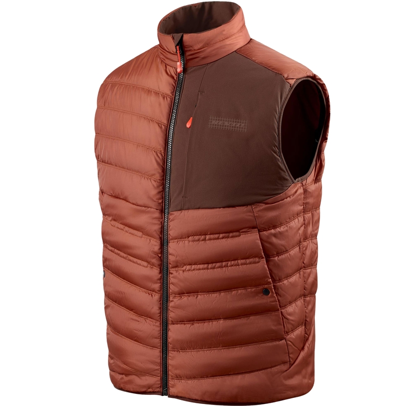 Chaleco Revit Finley rojo burdeos