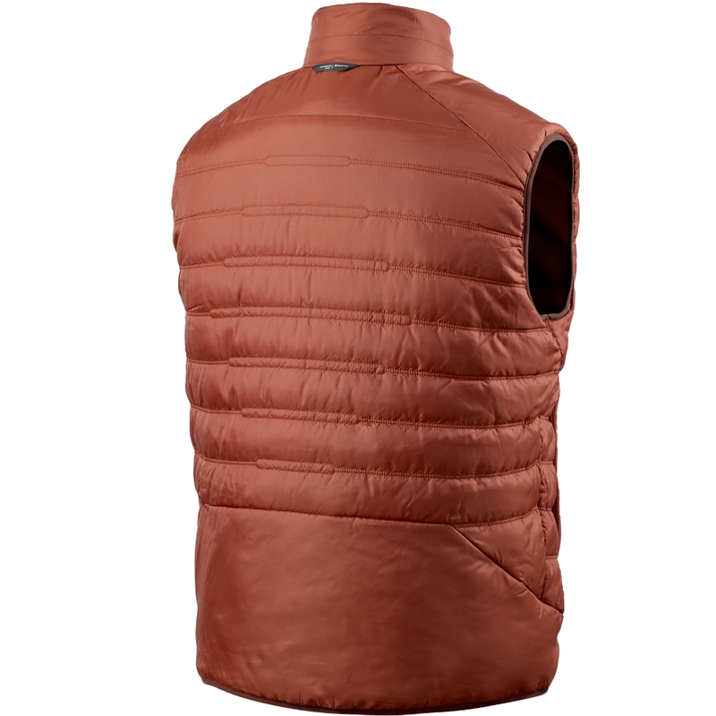 Chaleco Revit Finley rojo burdeos