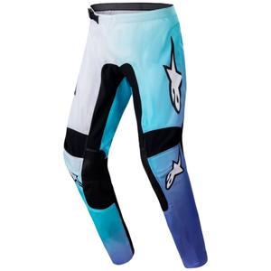 Pantalones de Motocross Alpinestars Stella Fluid 2024 Mujer Blanco-Morado