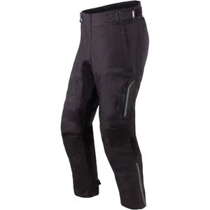 Pantalón de moto RSA Wasp negro extendido