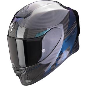 Casco integral de moto Scorpion EXO-R1 EVO Carbon Air Rally negro camaleón