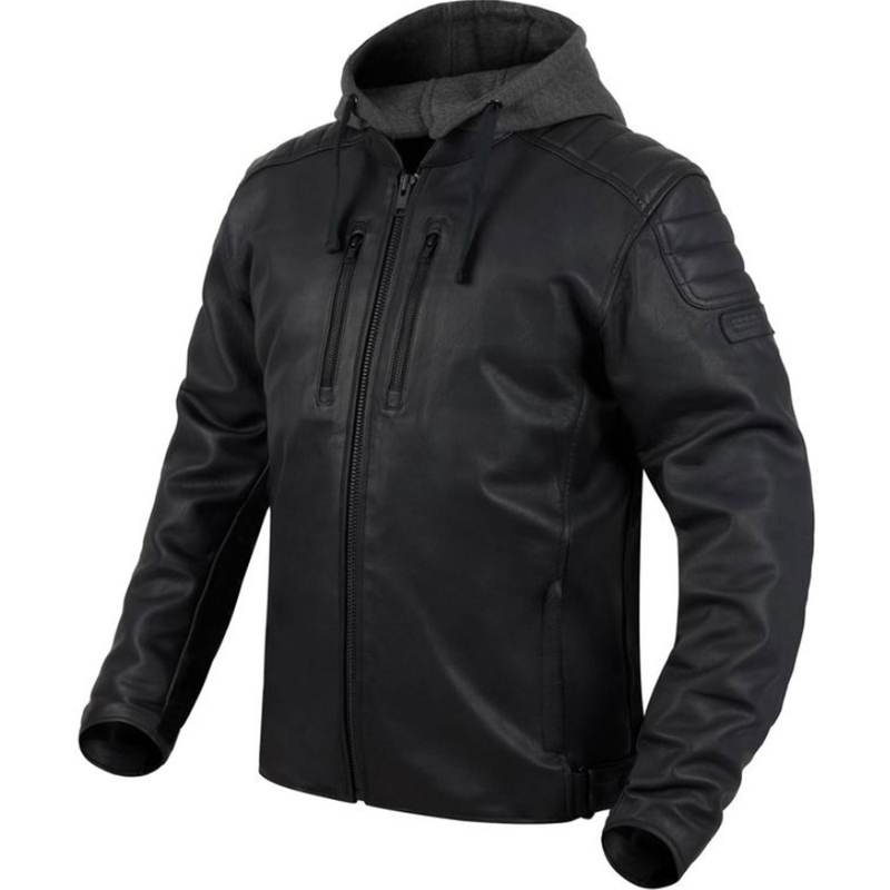 Chaqueta de moto Rebelhorn Impala negra