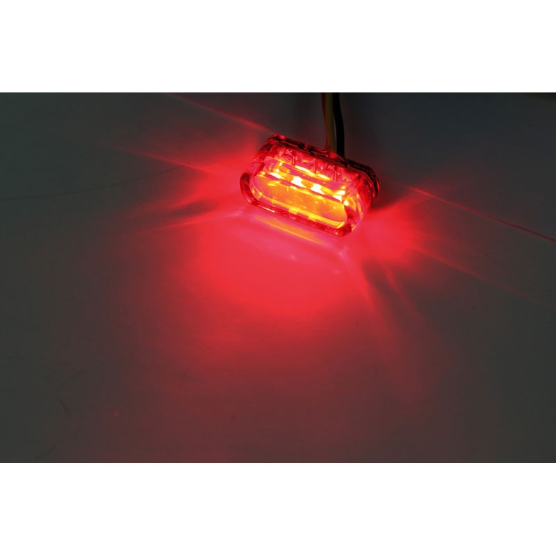 Luz trasera de motocicleta Highsider Smart Module 1 LED roja