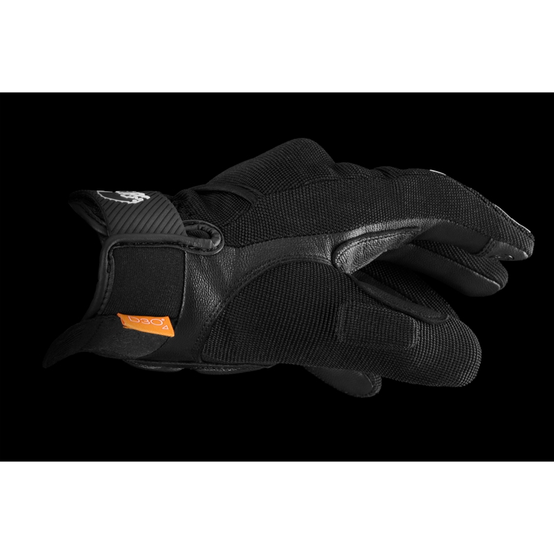 Guantes de moto Furygan Jet Lady D3O® Evo para mujer, color negro y blanco