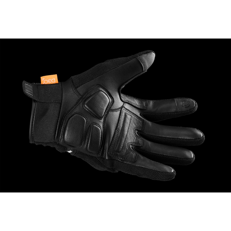 Guantes de moto Furygan Jet Lady D3O® Evo para mujer, color negro y blanco