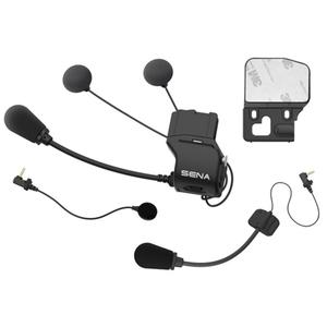 Soporte para casco con accesorios para auriculares Sena 20S/20S EVO/30K (auriculares delgados)