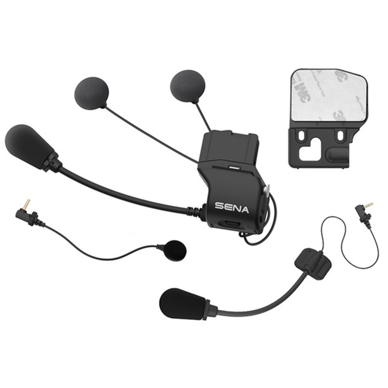 Soporte para casco con accesorios para auriculares Sena 20S/20S EVO/30K (auriculares delgados)