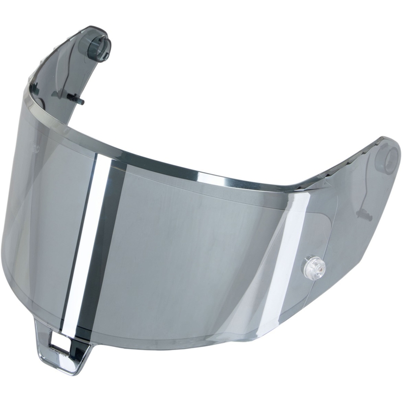 Visera para casco de motocicleta Alpinestars Supertech R10, color plata oscura espejo