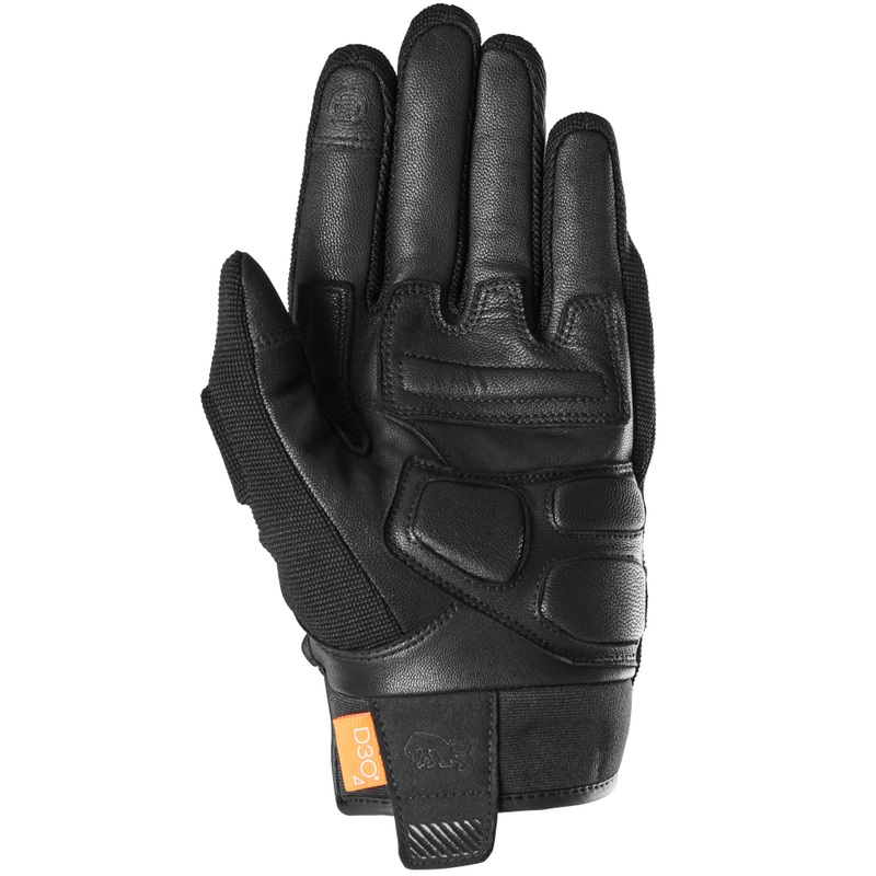 Guantes de moto Furygan Jet Lady D3O® Evo para mujer, color negro