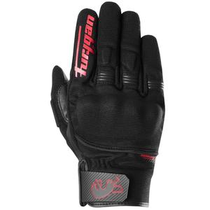 Guantes de moto Furygan Jet D3O Evo negro-rojo