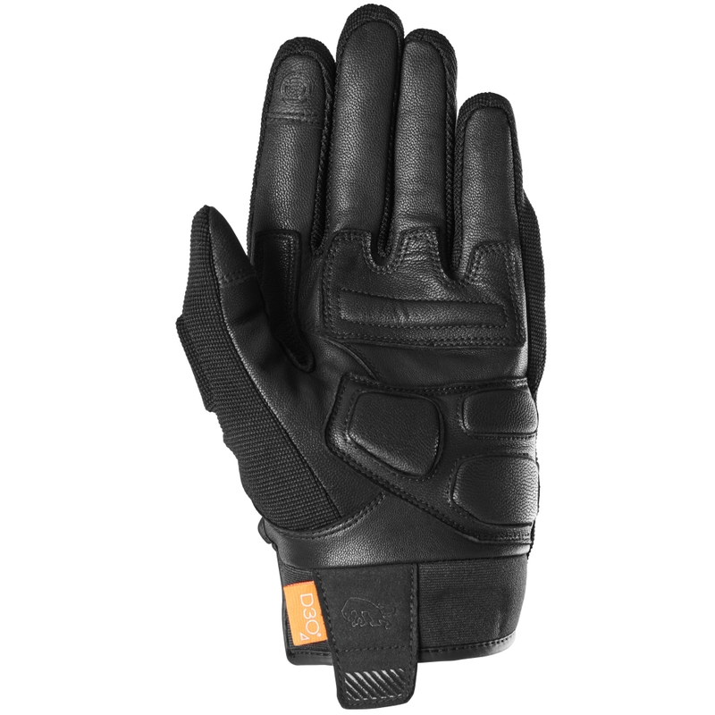 Guantes de moto Furygan Jet D3O Evo negro-rojo