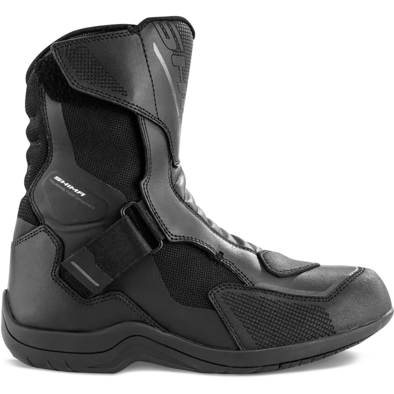 Botas de moto para mujer Shima Fusion WP negras