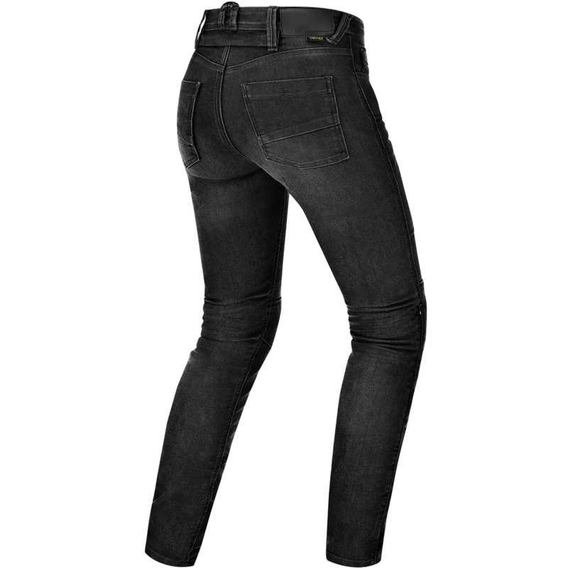 Vaqueros de moto para mujer Shima Ridge negros