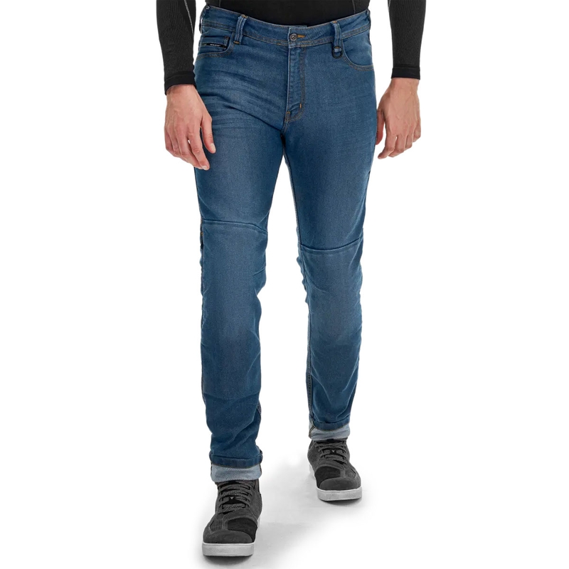 Shima Ridge Extended Biker Jeans Azul