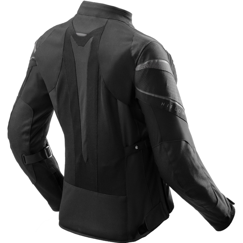 Chaqueta de moto para mujer Rebelhorn Hiflow V negra