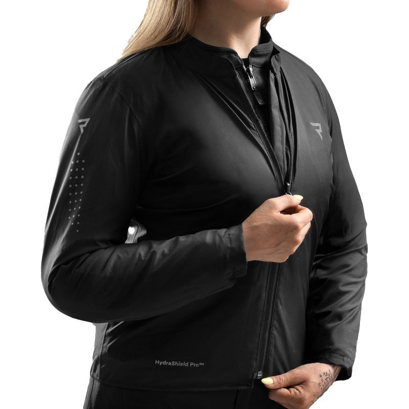 Chaqueta de moto para mujer Rebelhorn Hiflow V negra