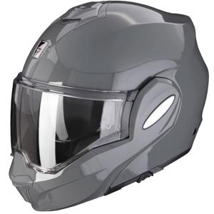 Casco modular Scorpion EXO-TECH EVO gris cemento