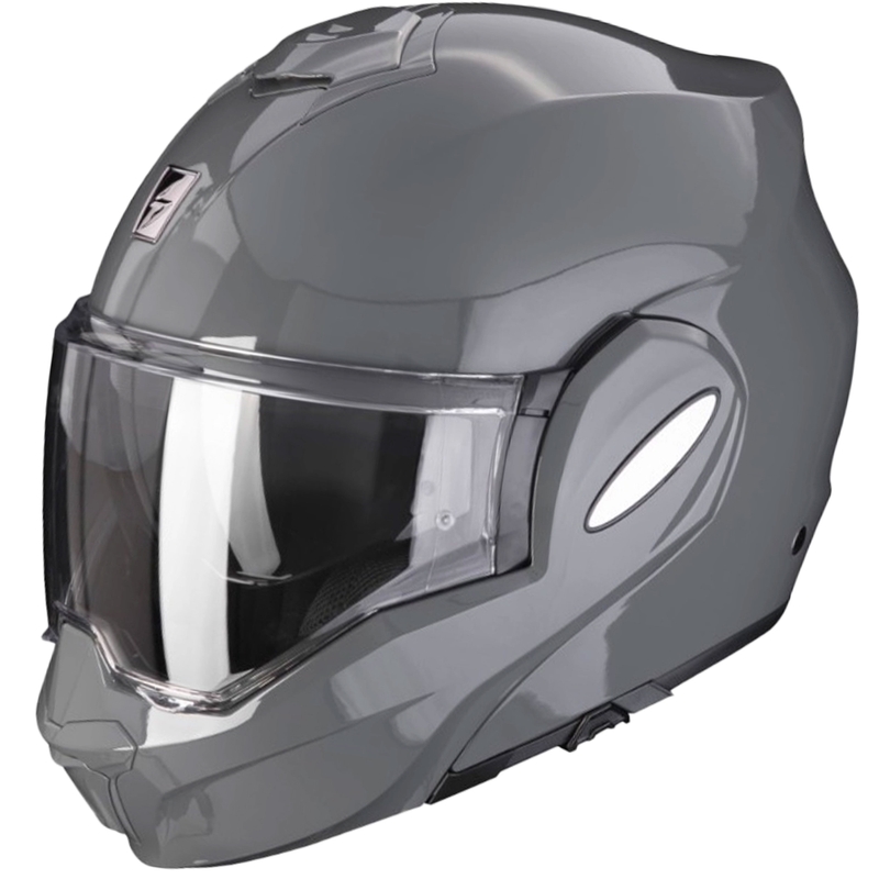 Casco modular Scorpion EXO-TECH EVO gris cemento