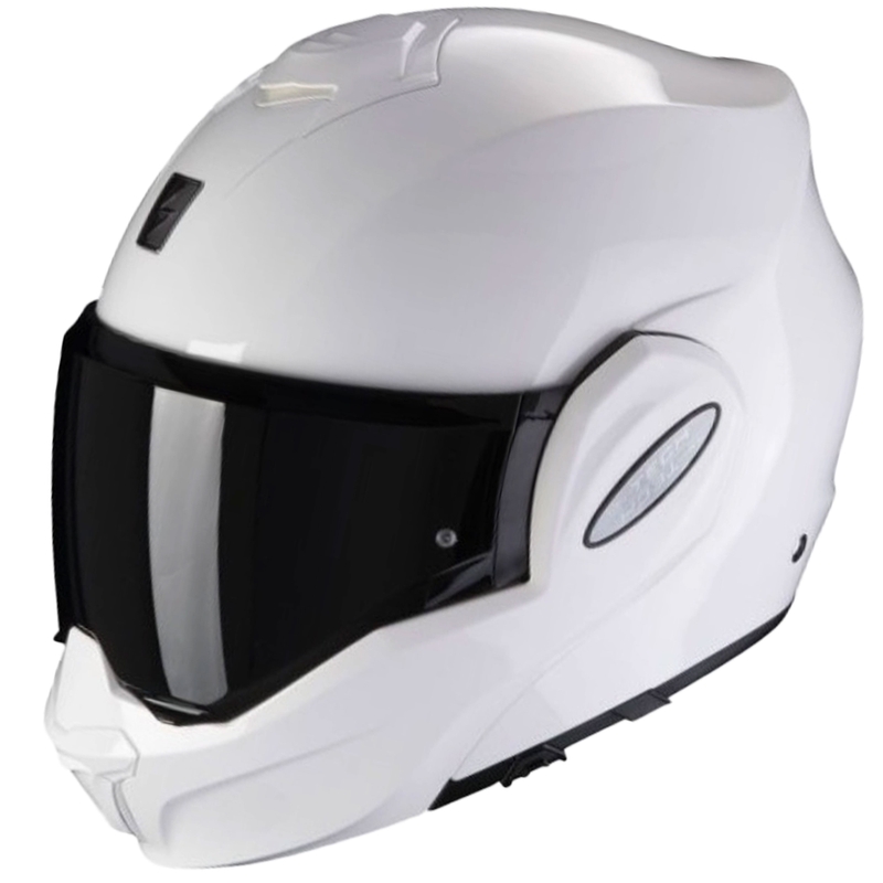 Casco abatible Scorpion EXO-TECH EVO blanco brillante
