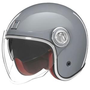 Casco abierto NOX PREMIUM Heritage gris