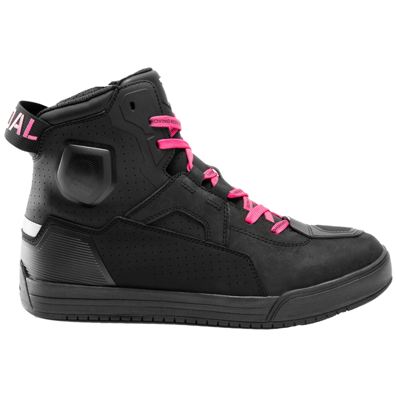 Botas de moto para mujer Rebelhorn Vandal II negro-rosa