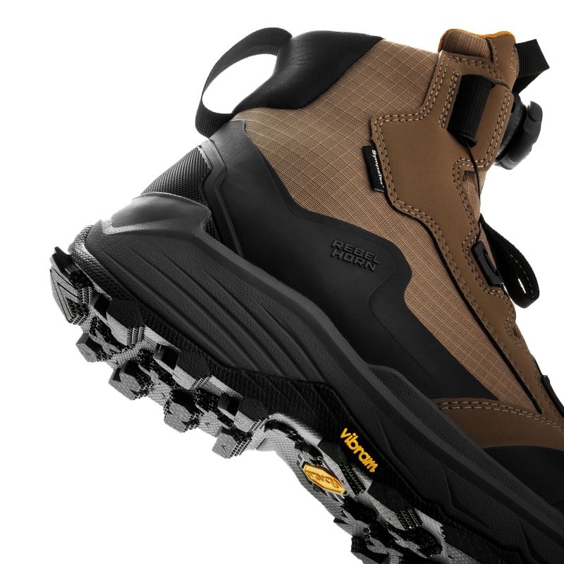 Botas de moto Rebelhorn Defender marrón