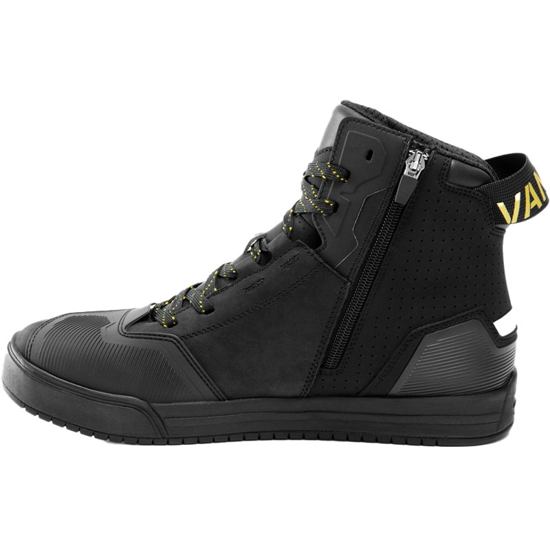 Botas de moto mujer Rebelhorn Vandal II negras y doradas