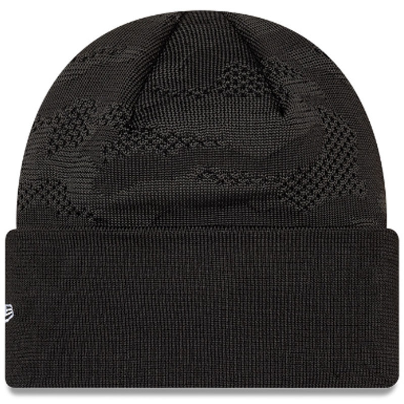 Gorra de punto con puños anchos Team Ducati negra