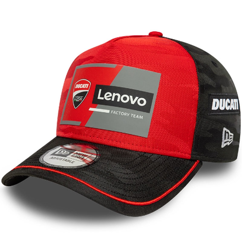 Gorra REP 9FORTY EF Ducati negra-roja