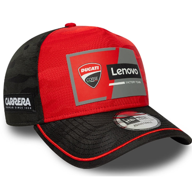 Gorra REP 9FORTY EF Ducati negra-roja