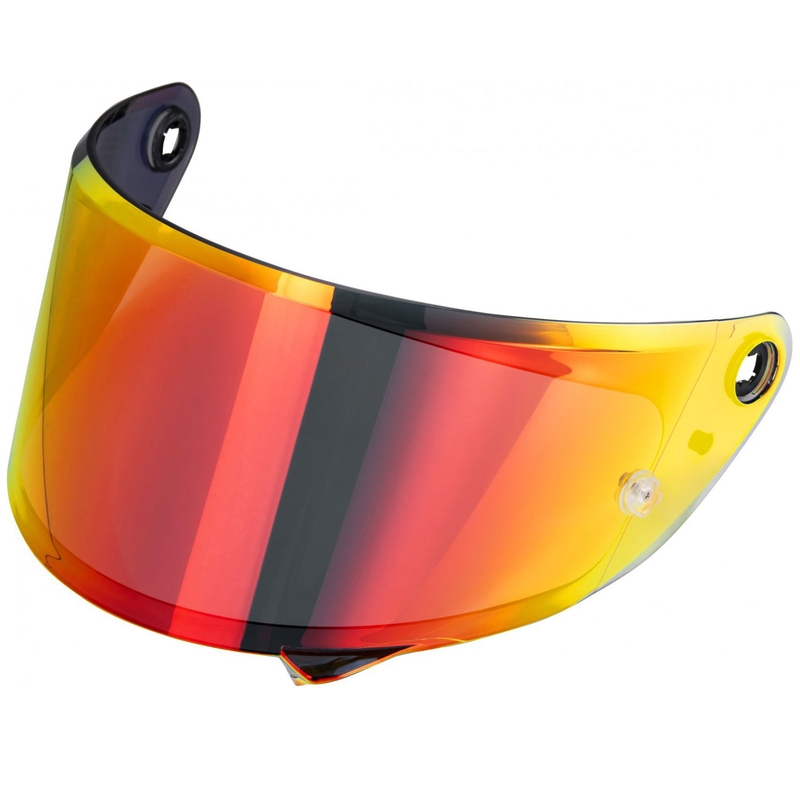 Visera HJC HJ-40 para cascos RPHA 71, espejo rojo