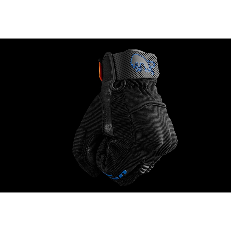 Guantes de moto Furygan Jet D3O Evo negro-azul