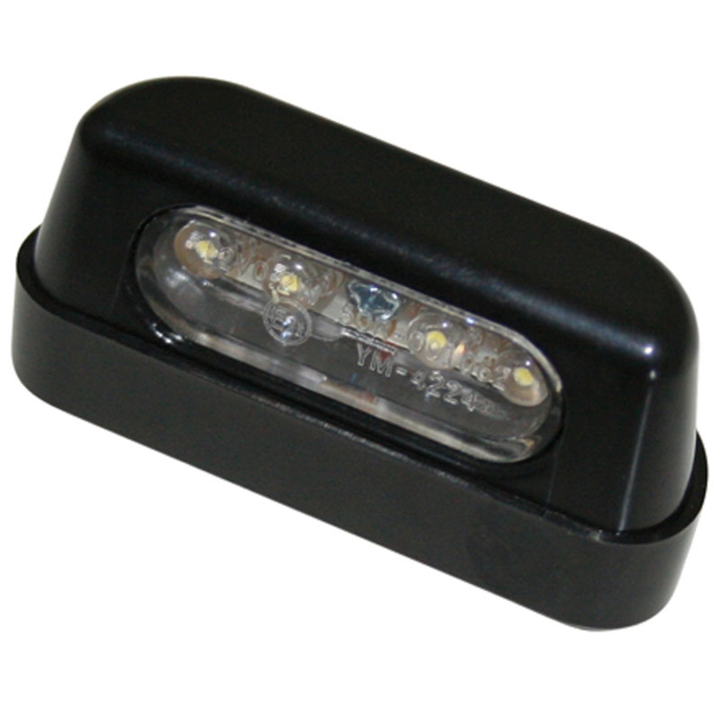Iluminación LED para matrícula Highsider Smart Plate negra