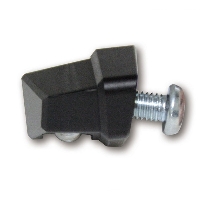 Luz de matrícula LED Highsider Smart QUADRO negra