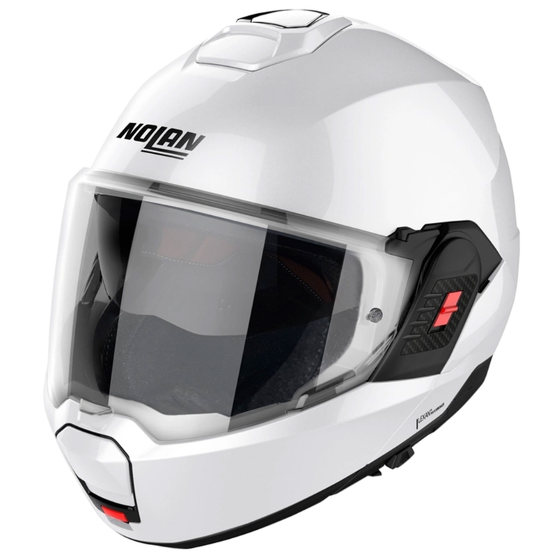 Casco de moto abatible Nolan N120-1 Classico N-com blanco