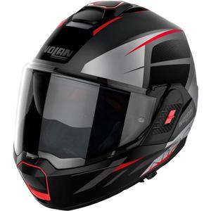 Casco abatible Nolan N120-1 Nightlife N-com 25 gris