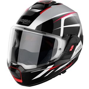 Casco modular Nolan N120-1 Nightlife N-com 27 blanco