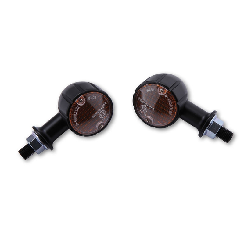 Intermitentes para moto Highsider Smart Mini ARIZONA negro-naranja