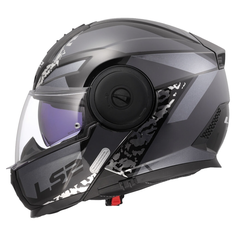 Casco de motocicleta abatible LS2 FF902 Scope II Oxyd negro-titanio
