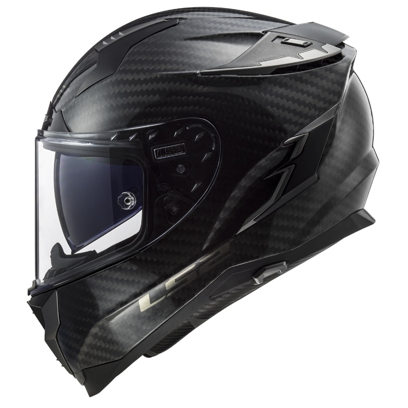 Casco integral de moto LS2 FF327 Challenger C Solid Carbon liquidación