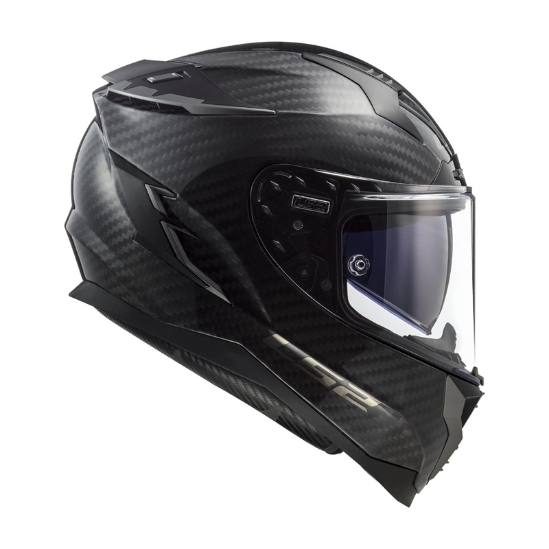 Casco integral de moto LS2 FF327 Challenger C Solid Carbon liquidación