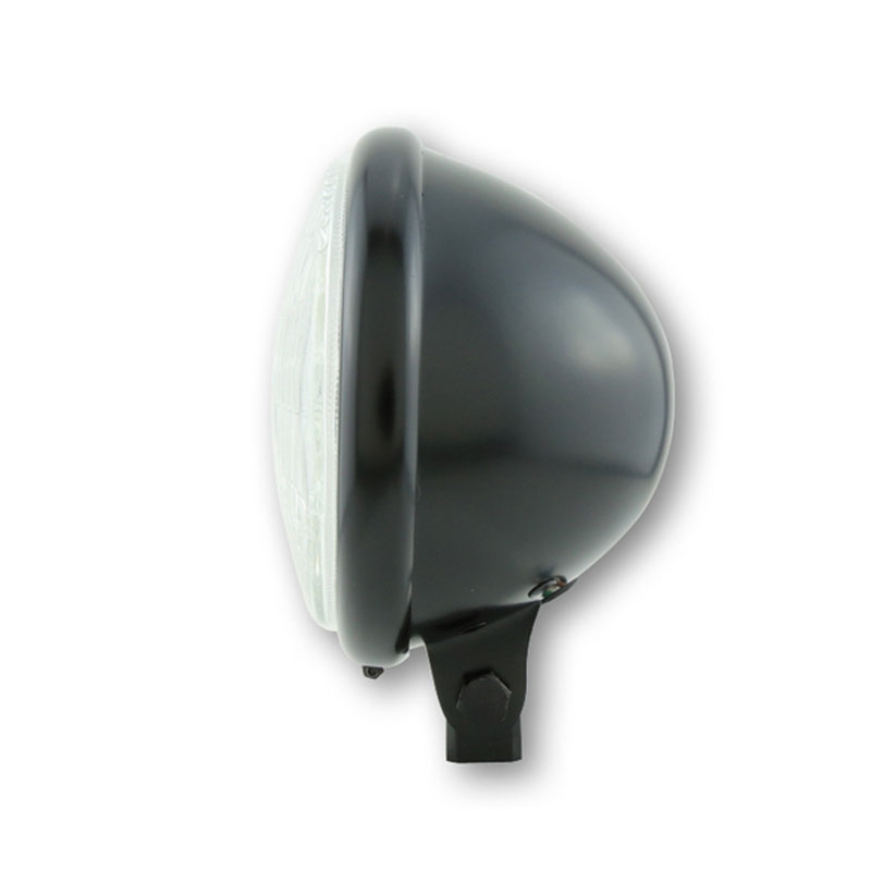 Faro delantero Highsider Smart Bates Style de 5 3/4 pulgadas, color negro