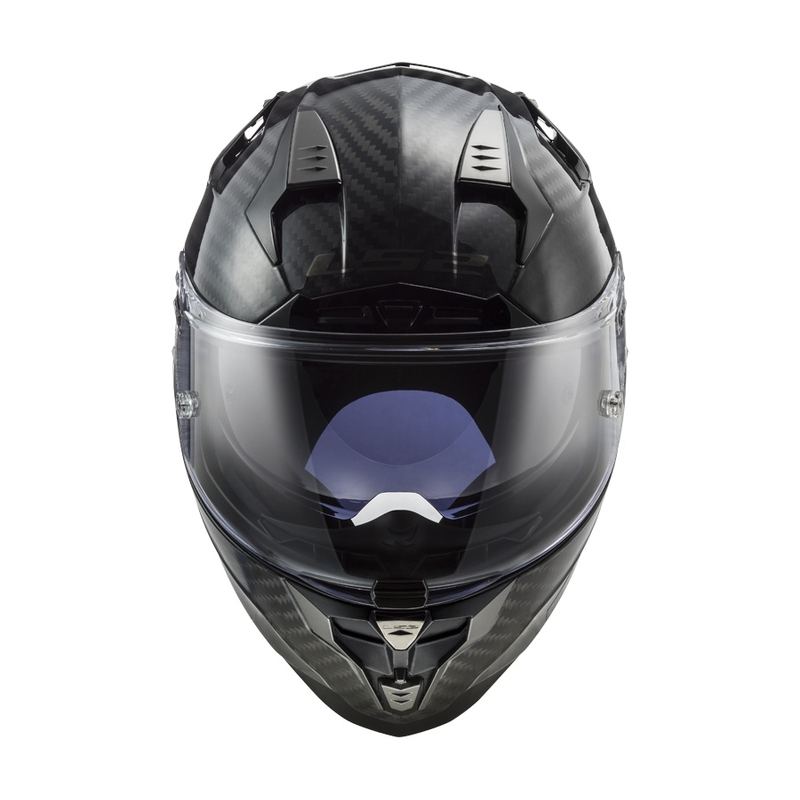 Casco integral de moto LS2 FF327 Challenger C Solid Carbon liquidación