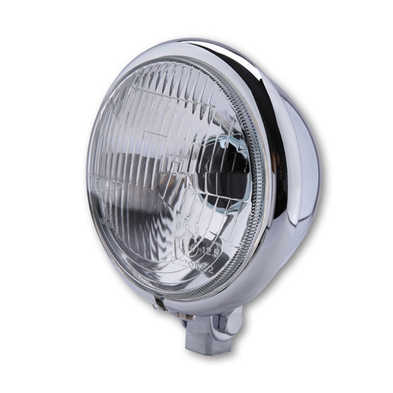 Faro delantero Highsider Smart Bates Style de 5 3/4 pulgadas cromado