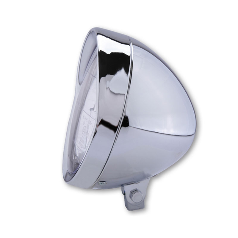 Faro delantero cromado Highsider Smart Cruiser de 6 1/2"