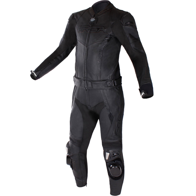 Traje de cuero para moto RSA Imola 2.1 negro