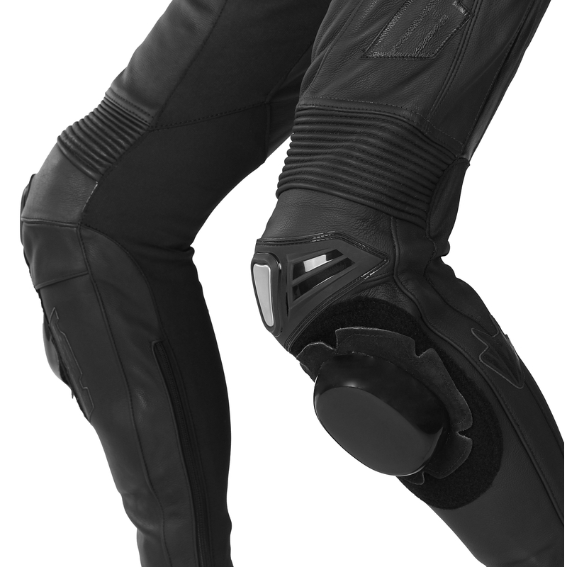 Traje de cuero para moto RSA Imola 2.1 negro