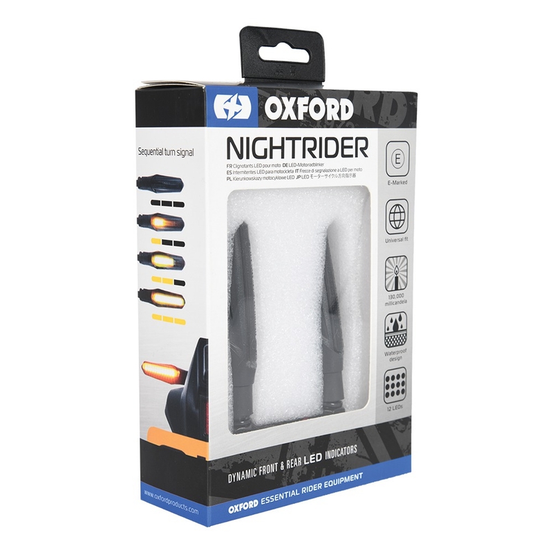 Intermitentes LED secuenciales Oxford Nightrider